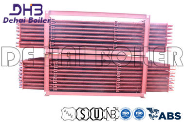 Industrial Biomass Boiler Finned Tube Economizer Painted Anti Corrosion